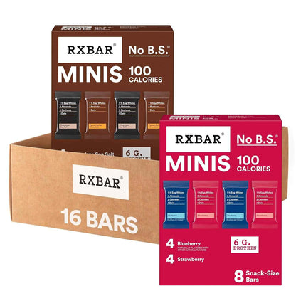 RXBAR Minis Protein Bars, Snack Bars, Variety Pack