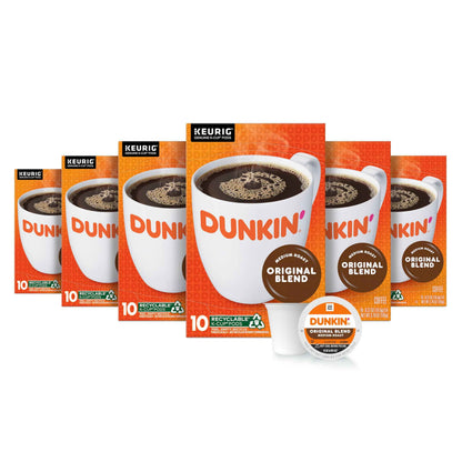 Dunkin’ Coffee, Medium Roast, K-Cup Pods, Keurig K-Cup Pods
