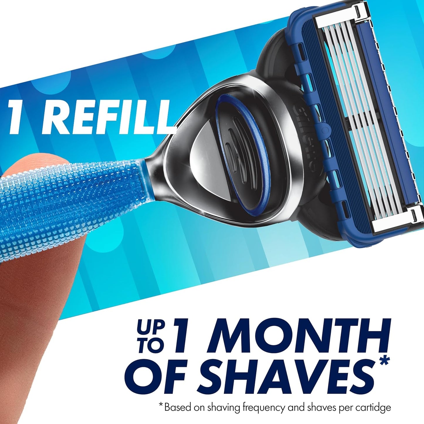 Gillette_5_Men's_5-Blade_Razor_Blade_Refills,_12_Count