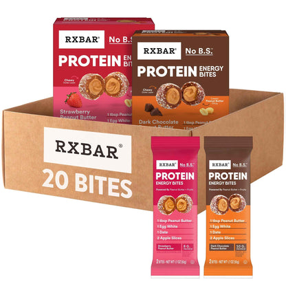 RXBAR Protein Energy Bites, Gluten Free Protein Balls