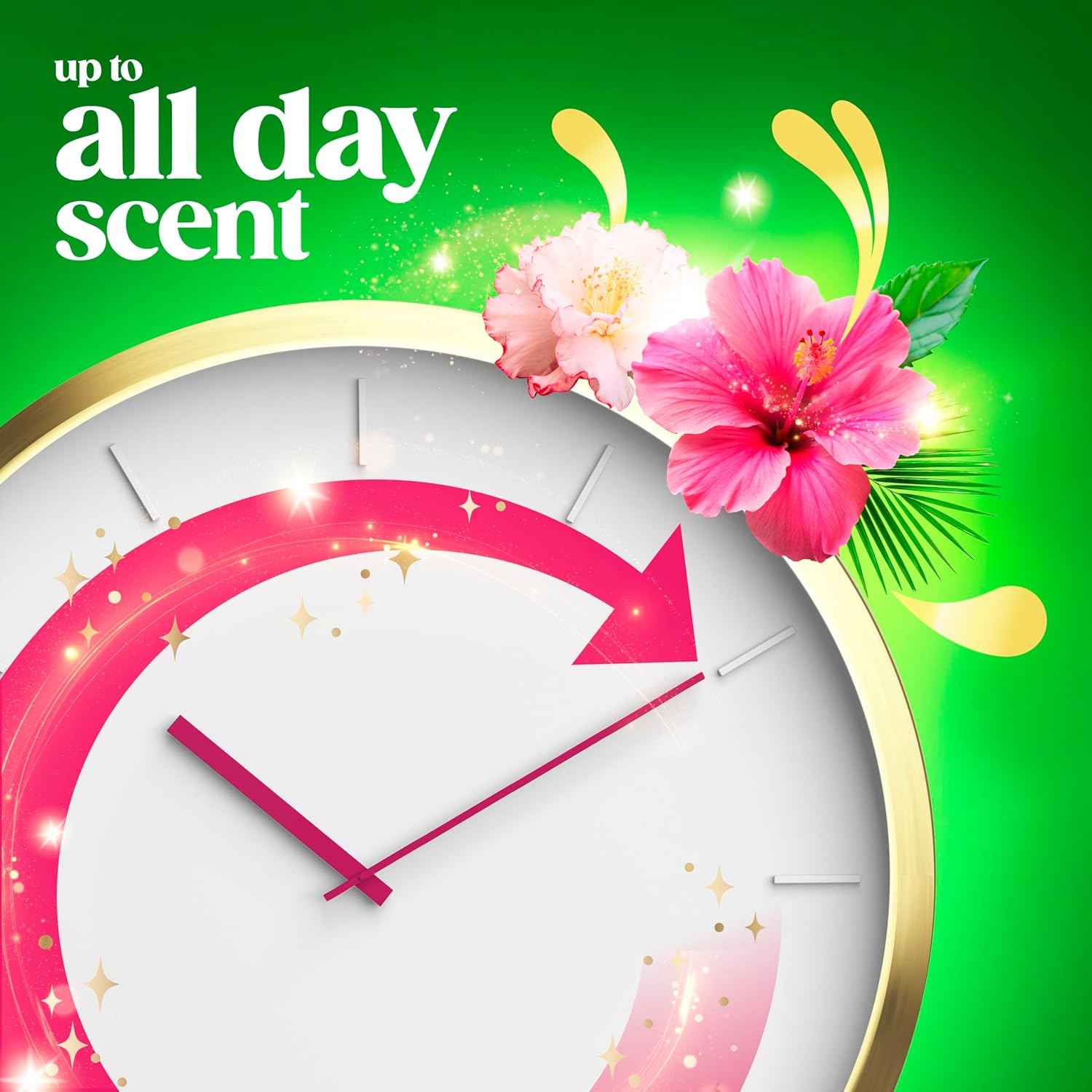 Gain Plus Flings Liquid Washing Detergent Pods, Gain's Best Clean, All-In-One, Happy Hibiscus Scent Laundry Pacs