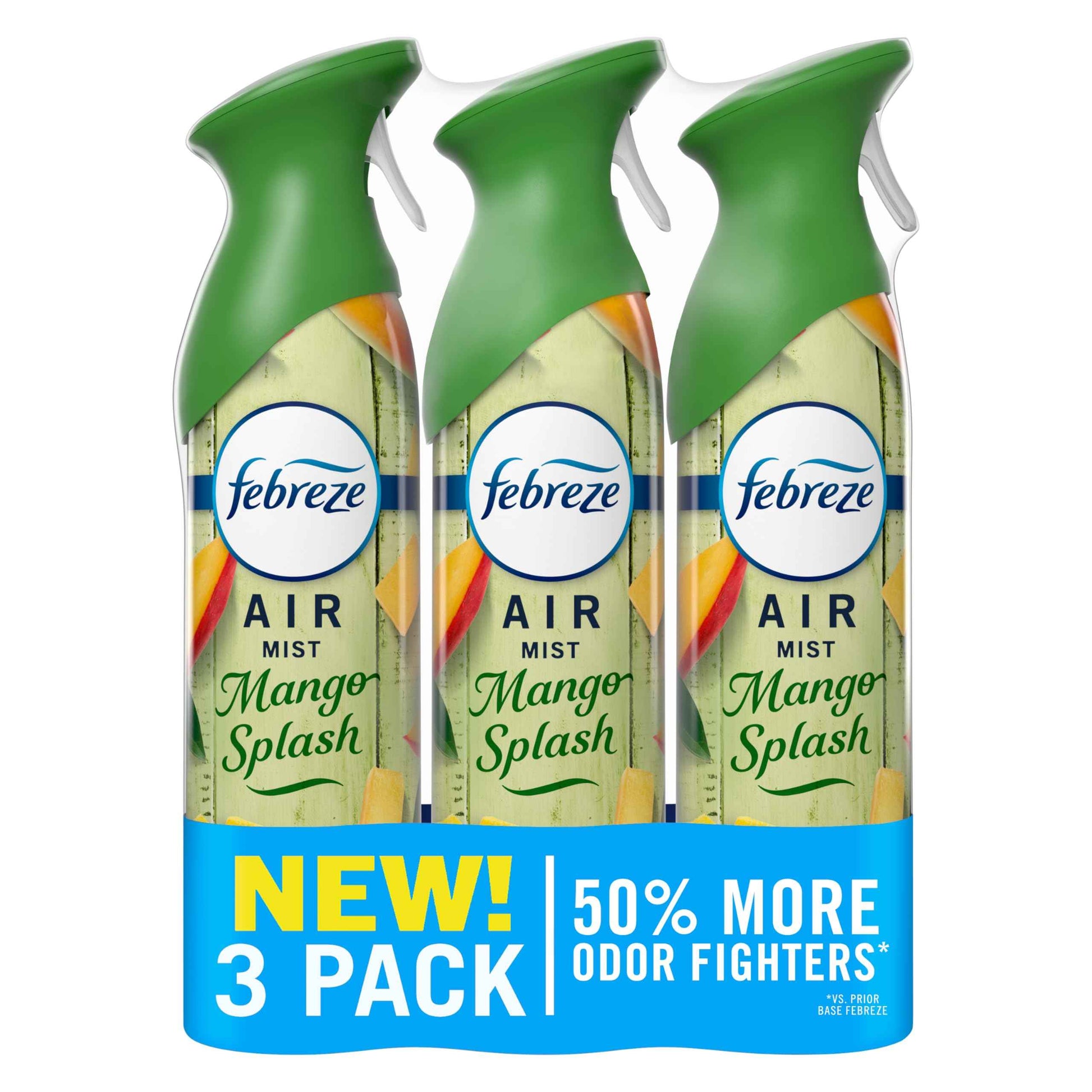 Febreze Air Mist, Air Freshener, Odor Fighting Room Spray, Deodorizer for Home Bathroom Kitchen Office Apartment,  Warm Ocean Breeze, Summer Golden Hour Variety Pack