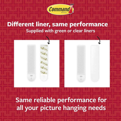 Command 10 lb Medium Picture Hanging Strips, Damage-Free Hangers for Picture Frames, No Tools Required, Great for Home Room Wall Decor, White Adhesive