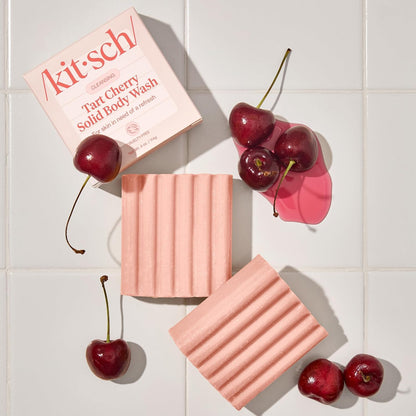 Kitsch_Cleansing_Tart_Cherry_Soap_Bar_with_Refreshing_Scent_-_Eco-Friendly_Body_Wash_Women_Love_-_Cherry_Solid_Bar_Soap_for_Daily_Use_-_Silicone,_Sulfate_and_Paraben_Free,_Made_in_USA_-_4oz