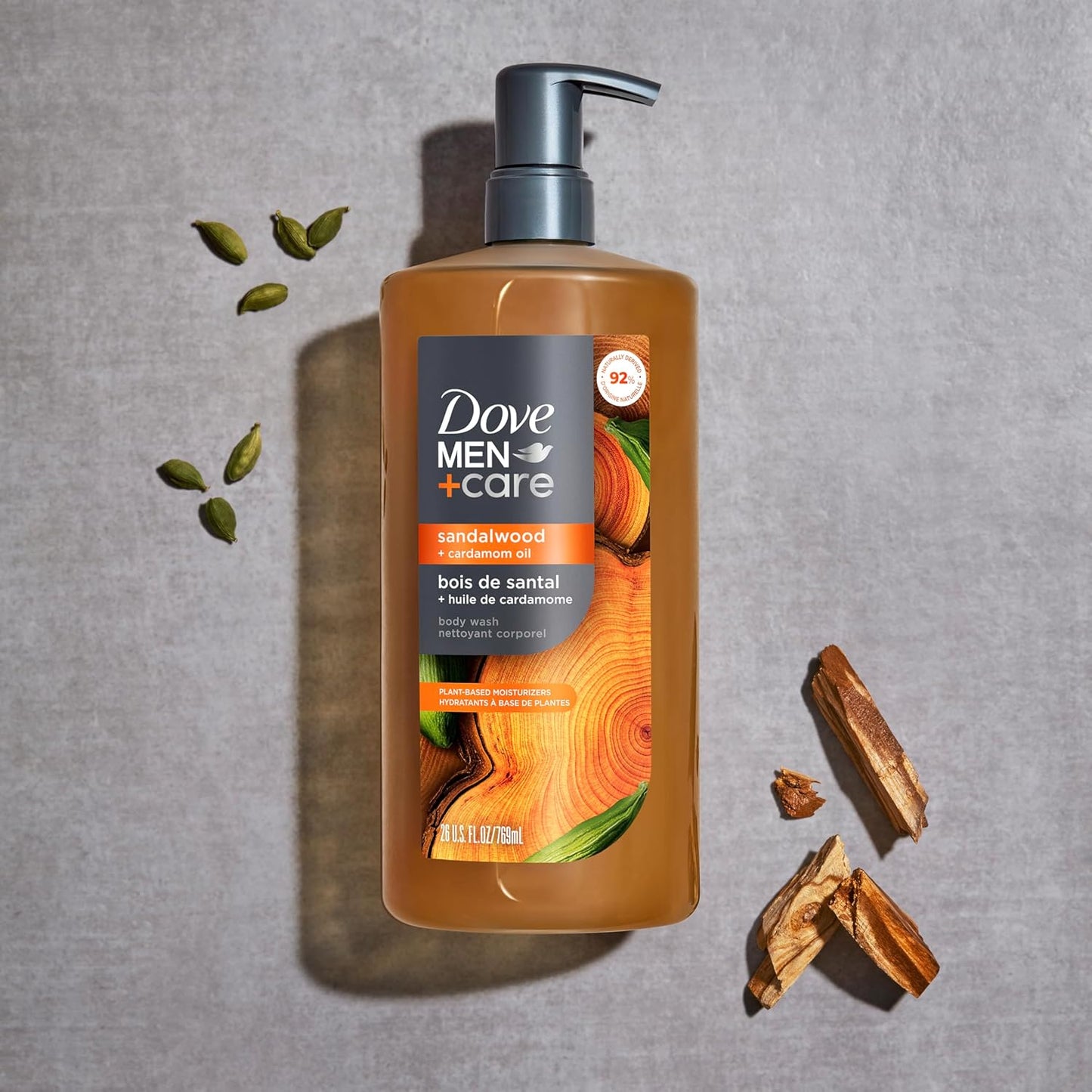 DOVE_MEN_Moisturizing_Body_Wash_|_#1_Dermatologist_Body_Wash_for_Men,_Sulfate_Free,_Paraben_Free,_&_Dye_Free_|_Sandalwood_+_Cardamom_Oil,_26oz