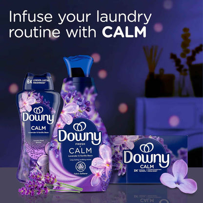Downy Infusions CALM Liquid Fabric Softener, Fabric Conditioner For Softness And Scent