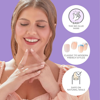 KISS_imPRESS_No_Glue_Mani_Press_On_Nails,_French,_'Ideal',_White,_Medium_Size,_Coffin_Shape,_Includes_30_Nails,_Prep_Pad,_Instructions_Sheet,_1_Manicure_Stick,_1_Mini_File