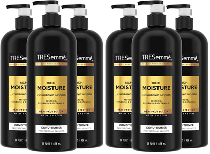 TRESemmé Moisture Rich Hydrating Conditione for Dry Hair Formulated With Pro Style Technology 28 Fl Oz
