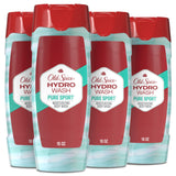 Old Spice Moisturizing Body Wash for Men, Hydro Wash, 2-in-1 Long Lasting Scent & Powerful Hydration to Fight Dry Skin, 24/7 Shower Fresh