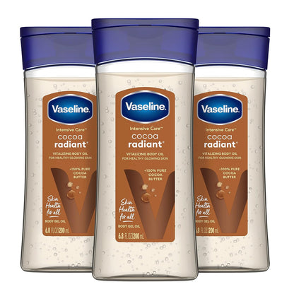 Vaseline_Intensive_Care_Cocoa_Radiant_Pack_of_3_for_Glowing_Skin_Body_Gel_Oil_Made_with_Pure_Cocoa_Butter_+_Replenishing_Oils_6.8_oz