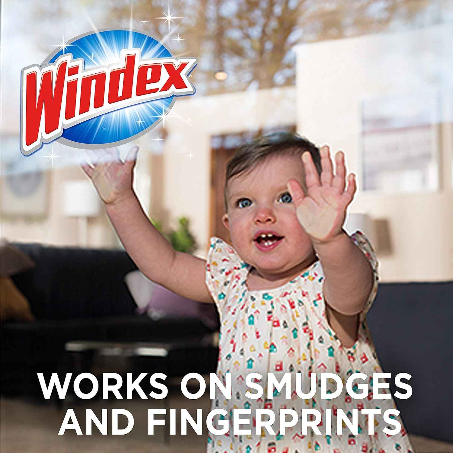 Windex Wipes Glass Cleaning, Pre-Moistened Glass and Surface Wipes to Clean Home Surfaces, Household Essentials, Original Scent