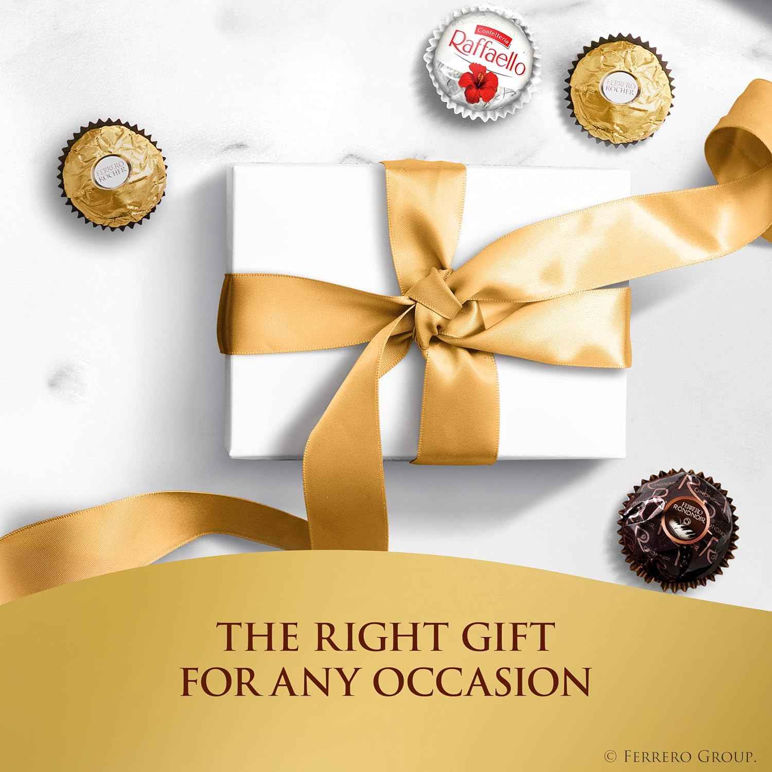 Ferrero Collection, Premium Assorted, Hazelnut, Dark Chocolate and Coconut, 48 Count Premium Treats, 6.1 oz