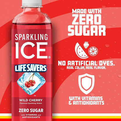 Sparkling_Ice_LIFESAVERS_Wild_Cherry,_Zero_Sugar_Flavored_Sparkling_Water,_with_Vitamins_and_Antioxidants._No_Artificial_Dyes,_Low_Calorie_Beverage,_17_fl_oz_Bottles_(Pack_of_12)