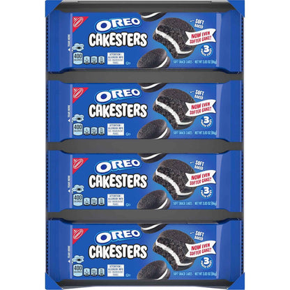 OREO Cakesters Soft Snack Cakes, 8-3.03 oz Snack Packs