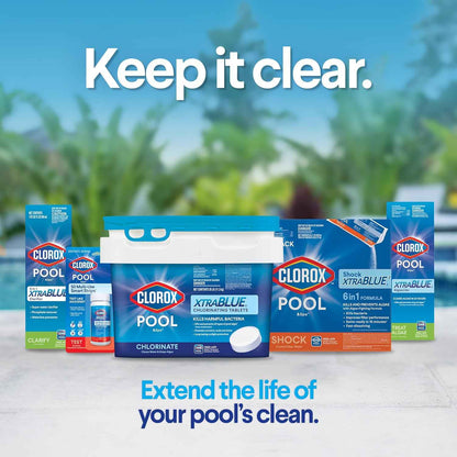 Clorox Pool & Spa Swimming Pool Alkalinity Increaser, Keeps pH Balanced, 16LB (Pack of 1)