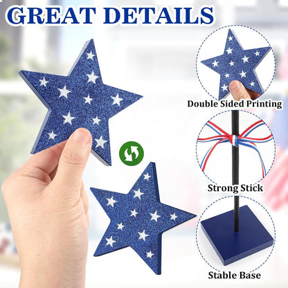 4th_of_July_Tiered_Tray_Decor_Wooden_Star_Set,_3_Pcs_Memorial_Day_Table_Decorations,_Rustic_Patriotic_Tabletop_Home_Decor,_Red_White_and_Blue_Decorations_for_Home_(Shiny)
