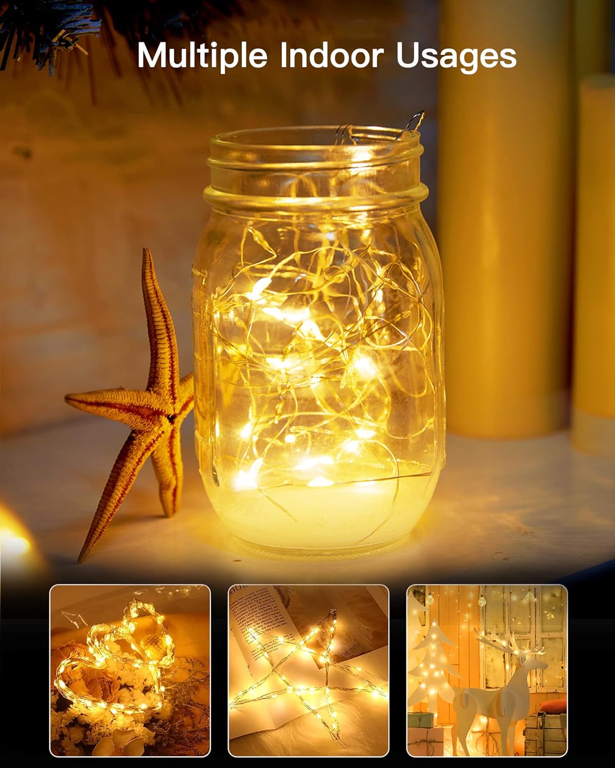 Brightown_Solar_String_Lights,_2_Packs_Total_66Ft_200_LED_Solar_Fairy_Lights_with_8_Modes,_Waterproof_Solar_Lights_for_Outside_Patio_Yard_Tree_Wedding_Christmas(Warm_White)