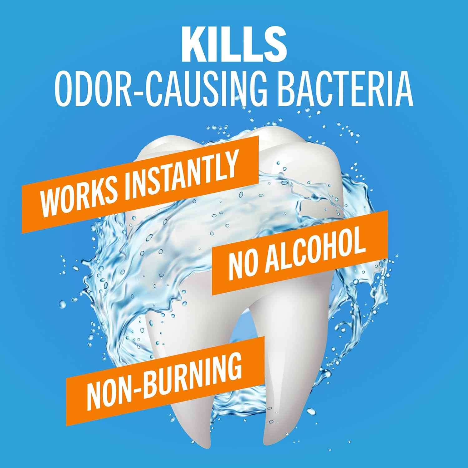 TheraBreath Fresh Breath Oral Rinse, Invigorating ICY Mint Flavor, Dentist Formulated and ADA-Accepted Mouthwash for Bad Breath pH-Balanced, Alcohol Free & Non-Burning