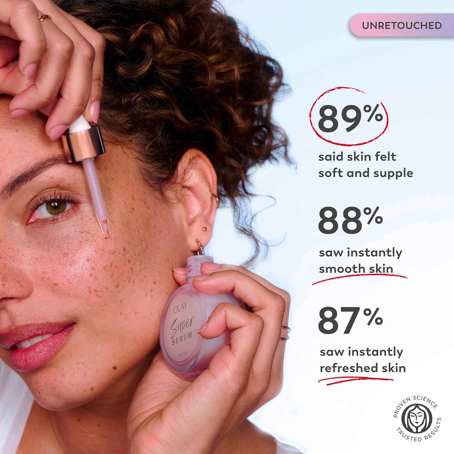 Olay Trial Size - Niacinamide, Vitamin C & E, Collagen Peptide, AHA - 5-in-1 Skin Care Benefits - Healthy Glow, Brightening, Hydrating, Smoothing, Firming, Evens Tone, Anti-Aging
