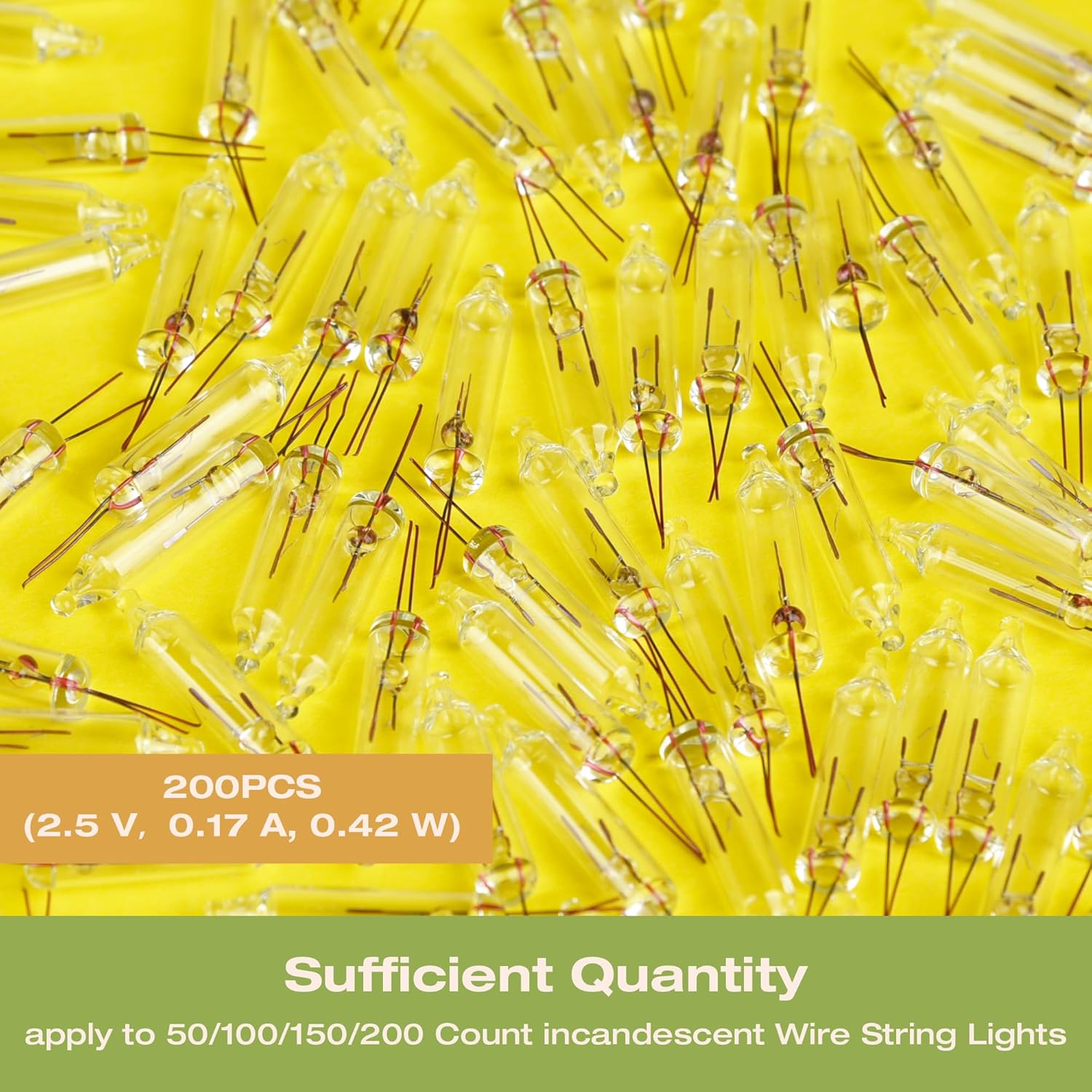 200_Pcs_Mini_Christmas_2.5_Volt_Replacement_Light_Bulbs_Christmas_Tree_Lights_String_Lights_Replacement_Bulbs_for_Indoor/Outdoor_Christmas_Lights_Decor_Home_Xmas_Tree