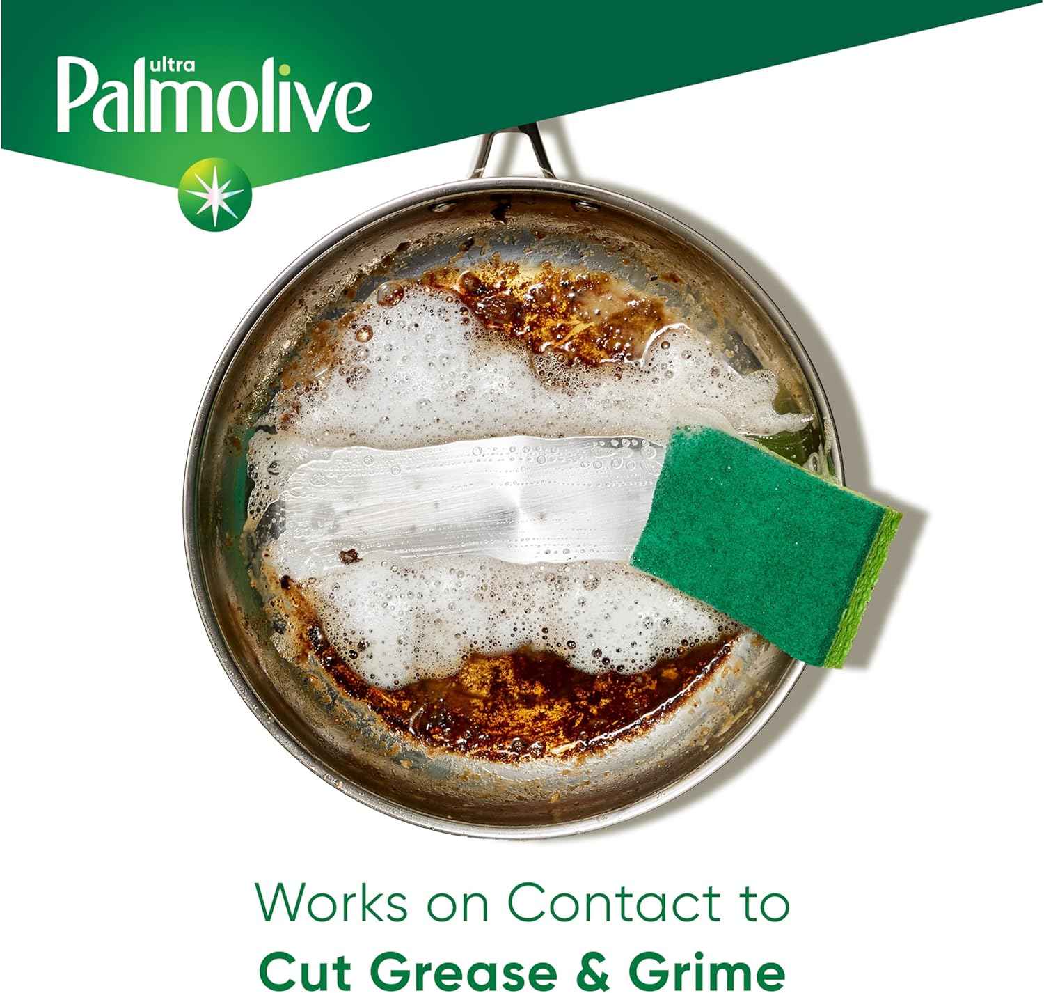 Palmolive Ultra Dishwashing Liquid Dish Soap, Pure + Clear Fragrance Free