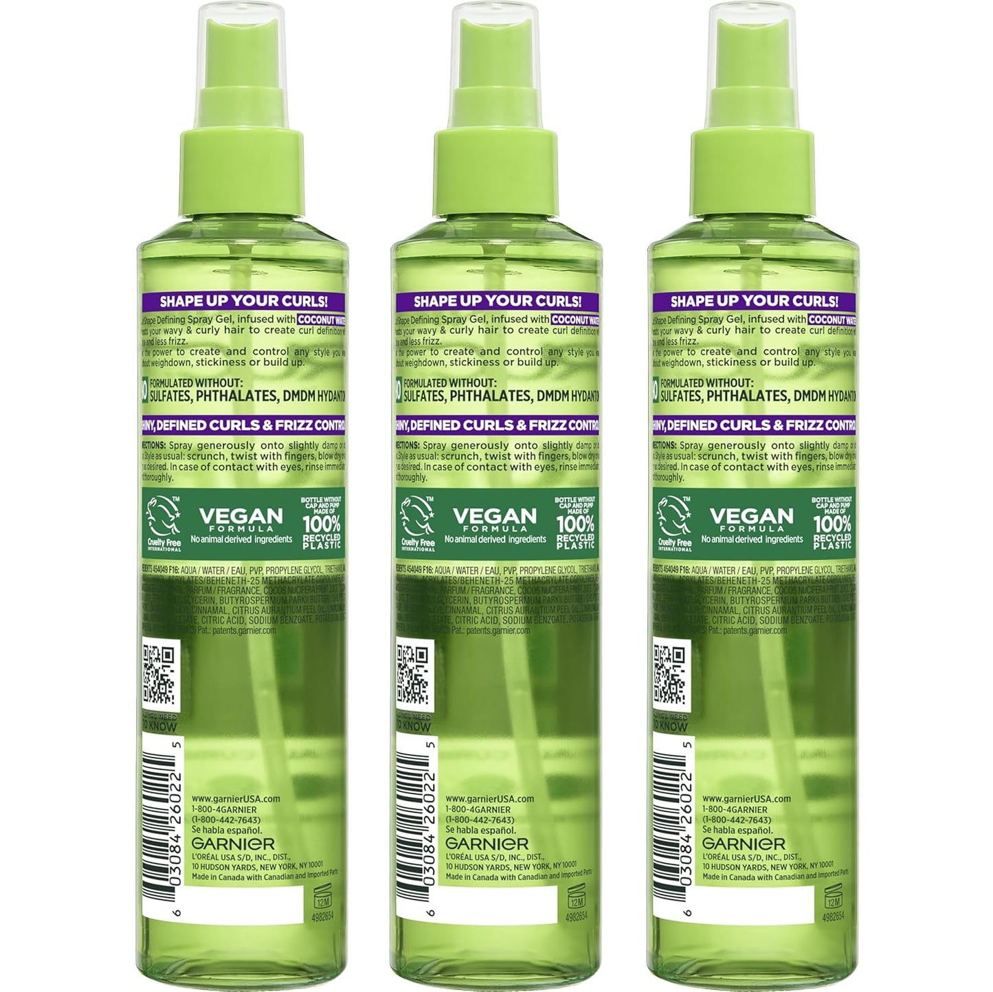 Garnier_Fructis_Style_Curl_Shape_Defining_Spray_Hair_Gel,_Strong_Hold_Frizz_Control_for_Curly,_Wavy,_and_Coily_Hair,_Nourishing_Formula,_8.5_fl_oz,_3_Count_(Packaging_May_Vary)