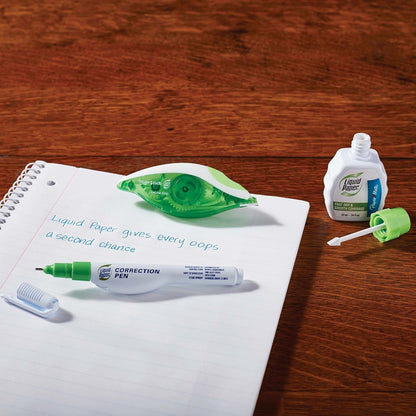 Paper_Mate_Paper_Mate_Liquid_Paper_DryLine_Grip_Correction_White_Tape,_2_Count
