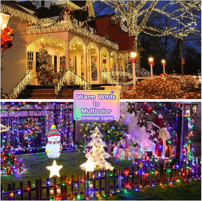 JMEXSUSS_200_LED_Christmas_String_Lights_Outdoor_Waterproof,_66ft_Color_Changing_String_Lights_Plug_in,_Warm_White_&_Multicolor_Christmas_Lights_for_Trees_Yard_Wedding_Xmas_Party