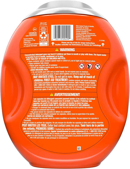 Tide Power Pods with Febreze Laundry Detergent Pacs, 45 Count, Botanical Rain Scent, All-Day Freshness