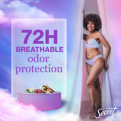 Secret_Fresh_Antiperspirant_Deodorant_for_Women,_72hr_Breathable_Sweat_&_Odor_Protection,_Instant_Freshness_&_Gentle,_PH_Balancing_Minerals,_Clear_Gel,_Refreshing_Berry_Scent,_2.6_oz_(Pack_of_2)
