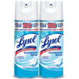 Lysol Disinfectant Spray, Sanitizing and Antibacterial Spray, For Disinfecting and Deodorizing, Crisp Linen, 12.5 Fl Oz (Pack of 2)