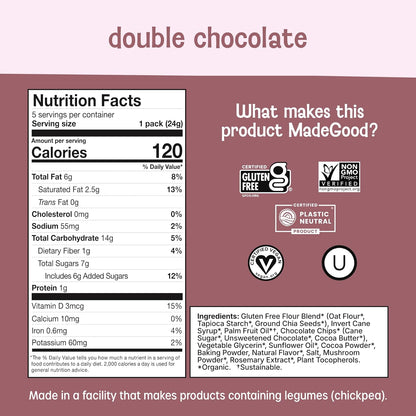 MadeGood_Double_Chocolate_Soft-Baked_Cookies,_0.85oz_Each,_Organic_Snacks