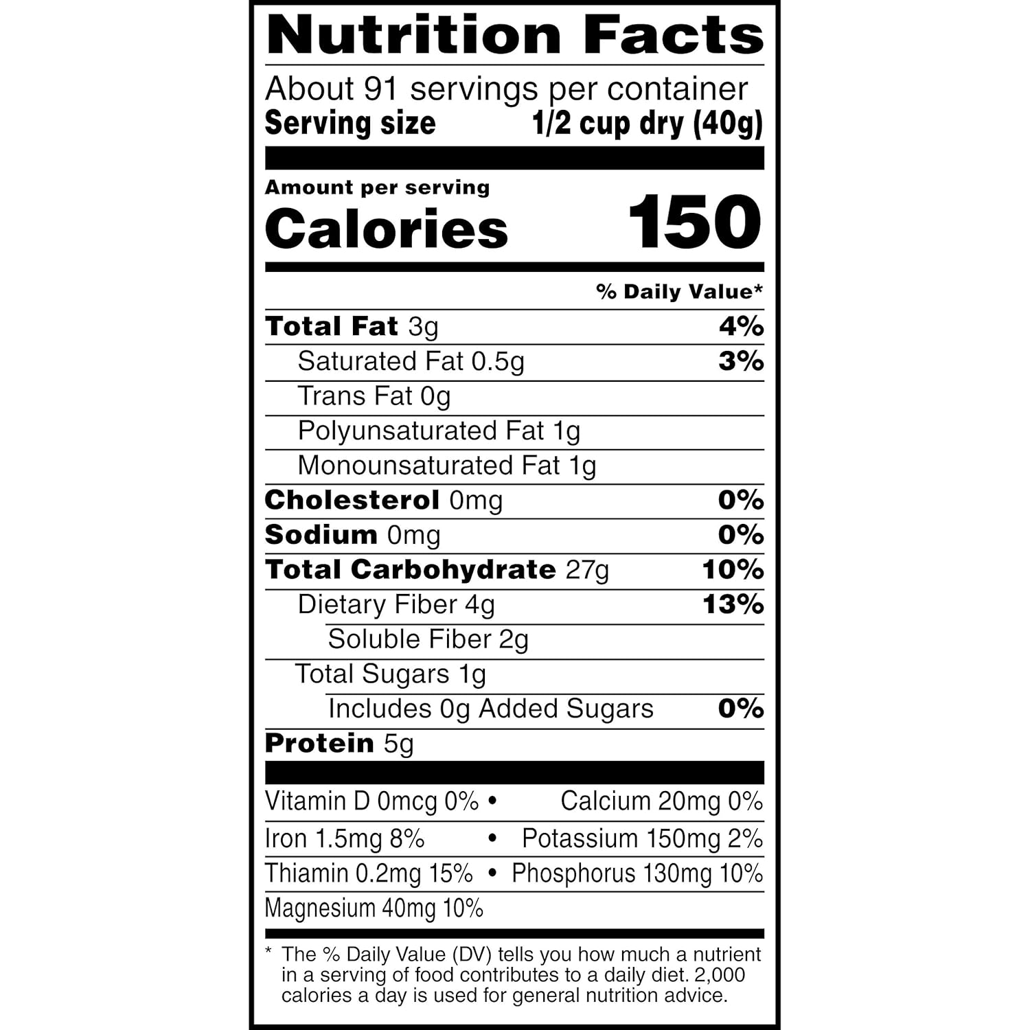 Quaker_Old_Fashioned_Rolled_Oats,_Non_GMO_Project_Verified,_Two_64oz_Bags_in_Box,_90_Servings,_4_Pound_(Pack_of_2)
