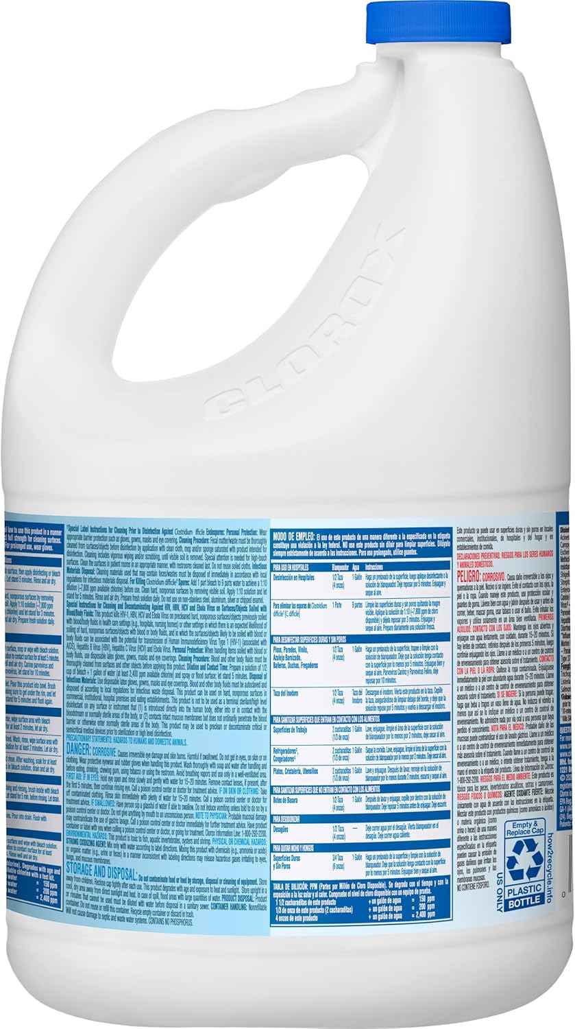 Clorox® Ultra Germicidal Bleach, 121 Oz, Case Of 3
