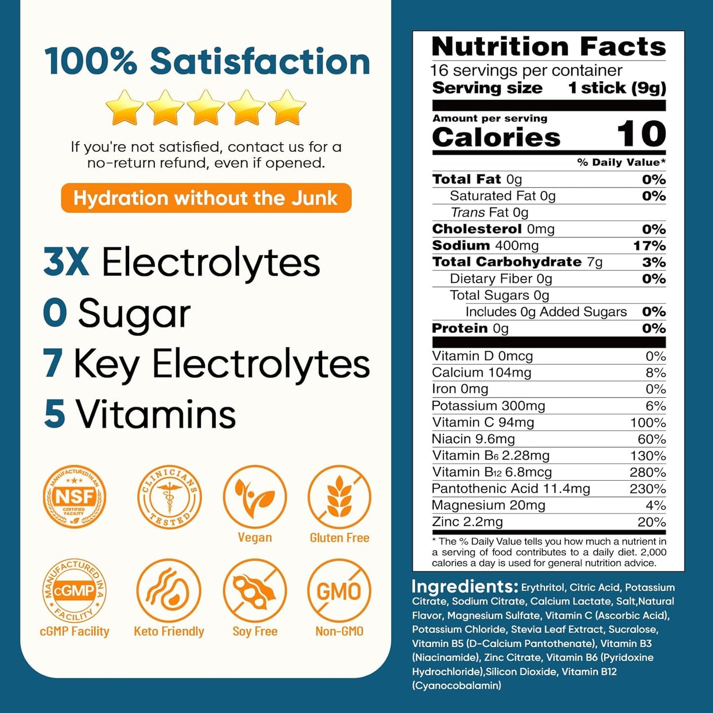Venture_Pal_Sugar_Free_Electrolyte_Powder_Packets_-_Liquid_Daily_IV_Hydration_Packets_|_Electrolytes_Drink_Mix_with_5_Vitamins_&_7_Electrolytes_|_Keto_Friendly_|_Non-GMO_|_Certified_Vegan_|_16_Sticks