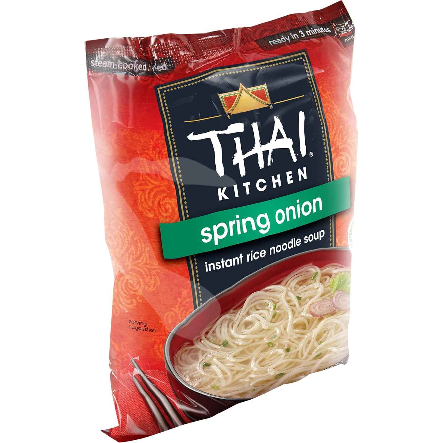 Thai Kitchen Gluten Free Spring Onion Instant Rice Noodle Soup, 1.6 oz