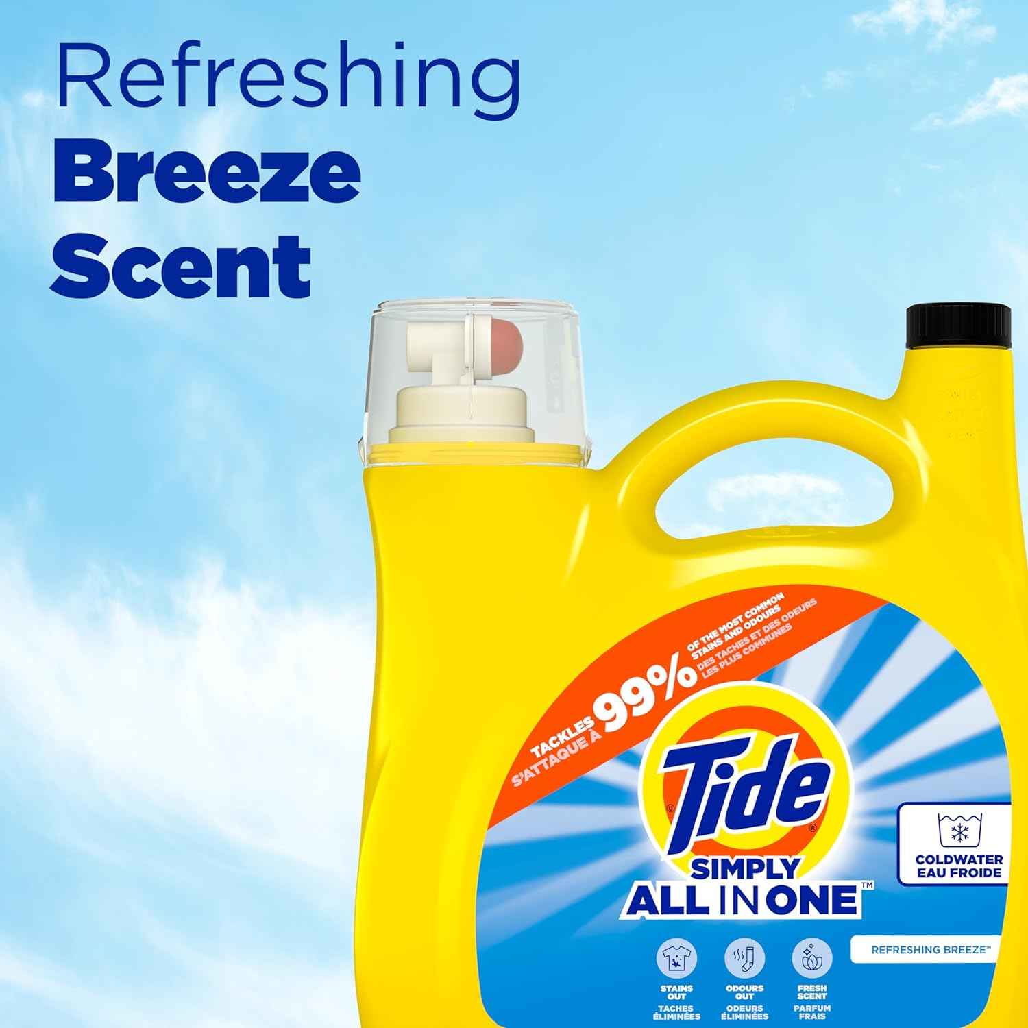 Tide Simply All-In-One Liquid Laundry Detergent