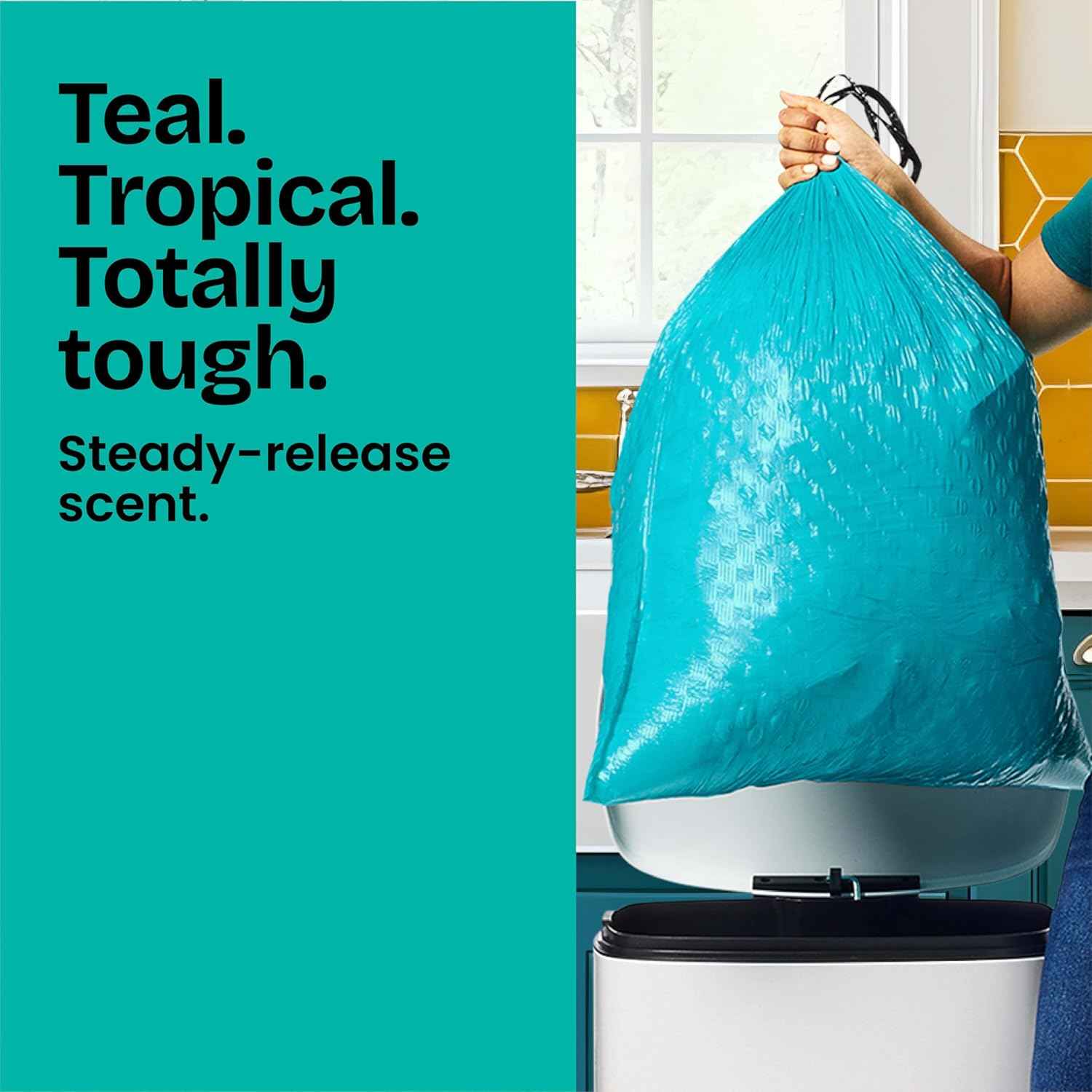 Glad ForceFlex MaxStrength Kitchen Trash Bags, 13 Gal