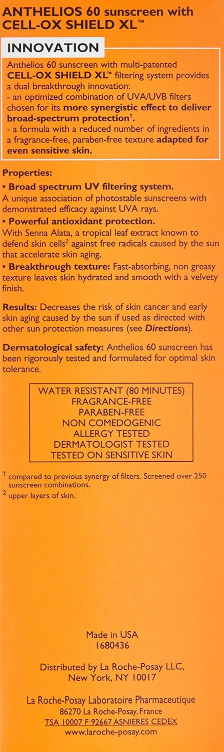 La_Roche-Posay_Anthelios_Melt-In_Milk_Sunscreen_SPF_60,_Sunscreen_For_Body_&_Face,_Broad_Spectrum_SPF_+_Antioxidants,_Oil_Free,_Lightweight_&_Fast_Absorbing,_Oxybenzone_Free