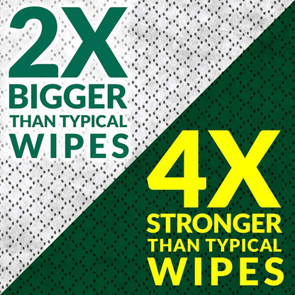 Simple Green Professional Grade Heavy-Duty Cleaning and Degreasing Towels, All-Purpose Cleaning Wipes, 75 count