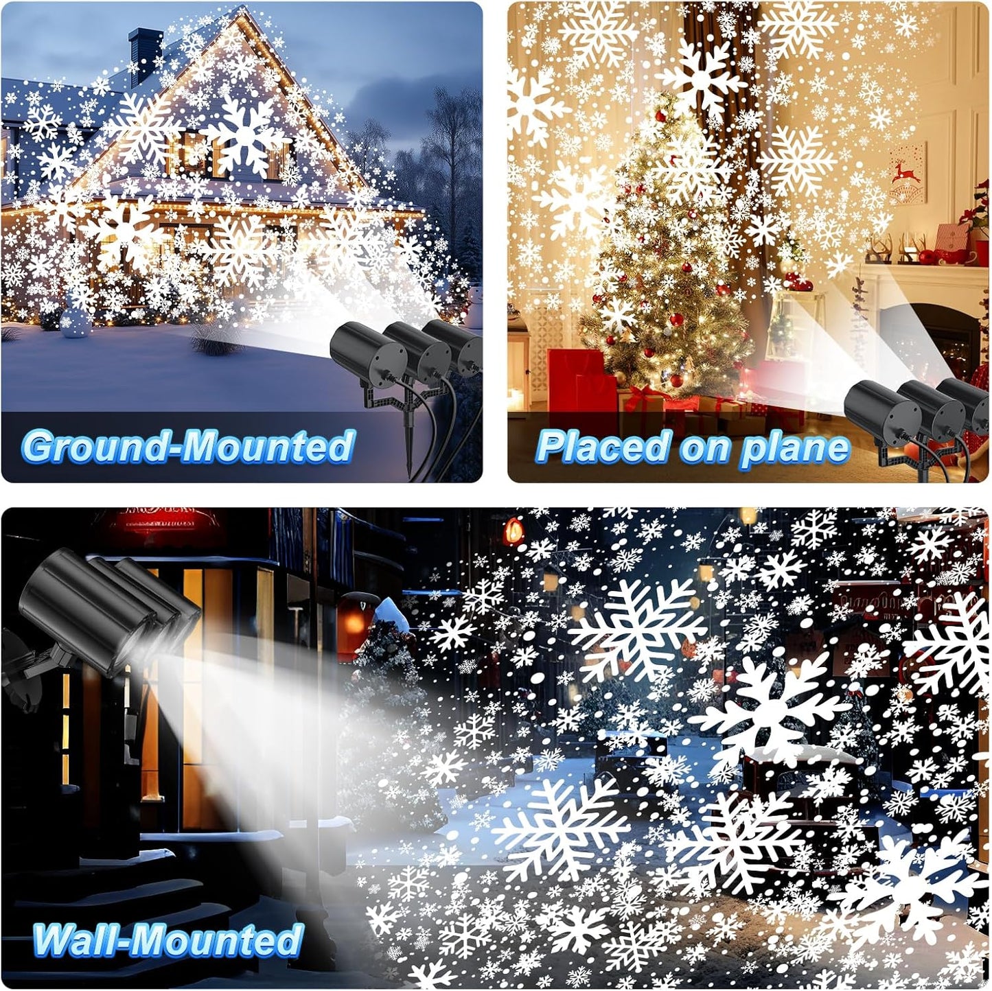 Christmas_Projector_Lights_Outdoor,_2025_Upgraded_Triple_Head_Snowflake_Projector_High_Brightness,_Led_Dynamic_Rotating_Snowfall_Projection_IP65_Waterproof_with_16.4ft_Cord_for_Yard_Houses_Party_Decor