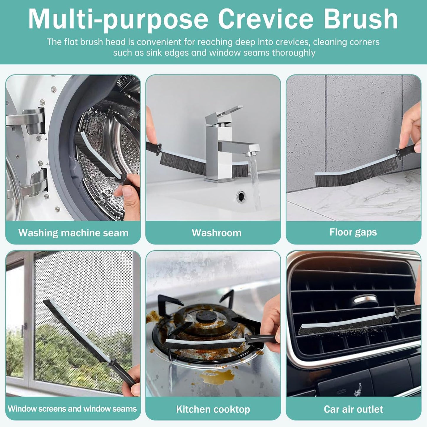 Crevice_Cleaning_Brush，Hard-Bristled_Grout_Brush，2024_New_Multifunctional_Gap_Cleaning_Brush_Tool，Dead_Corners_Brushes_for_Bathroom_Kitchen_Tiles_Window_Door_Slots，3pcs