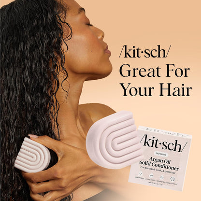 Kitsch_Argan_Oil_Conditioner_Bar_–_Repairing_Hair_Conditioner_for_Damaged_Hair,_Anti-Frizz_–_Strengthening,_Moisturizing_Hair_Care_–_Paraben,_Silicone_&_Sulfate-Free_–_Made_in_USA_-_2.7_oz