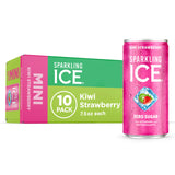 Sparkling Ice Sparkling Water, with Antioxidants and Vitamins, Zero Sugar, 7.5 fl oz Mini Cans (Pack Of 10)