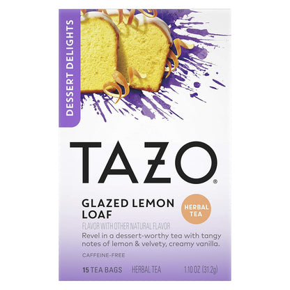 TAZO_Glazed_Lemon_Loaf_Dessert_Delights_Herbal_Tea_Bags,_Caffeine_Free,_15_Total_Tea_Bags