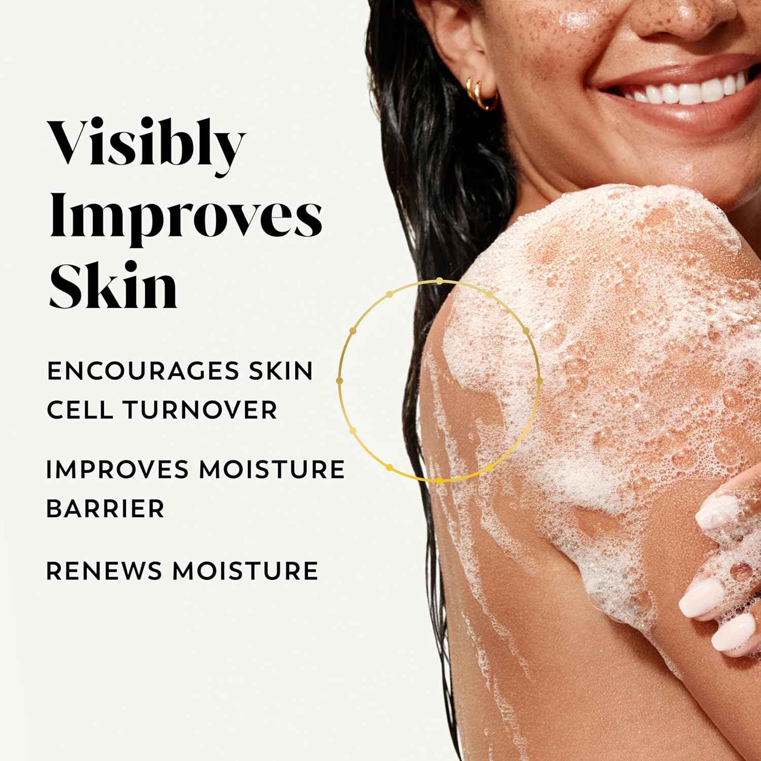 Olay Body Wash for Women, Intensely Hydrating, Hyaluronic Acid Serum Complex, Renews Moisture, Free of Parabens & Phthalates, Vitamin B3 Lameller Technology, For All Skin Types