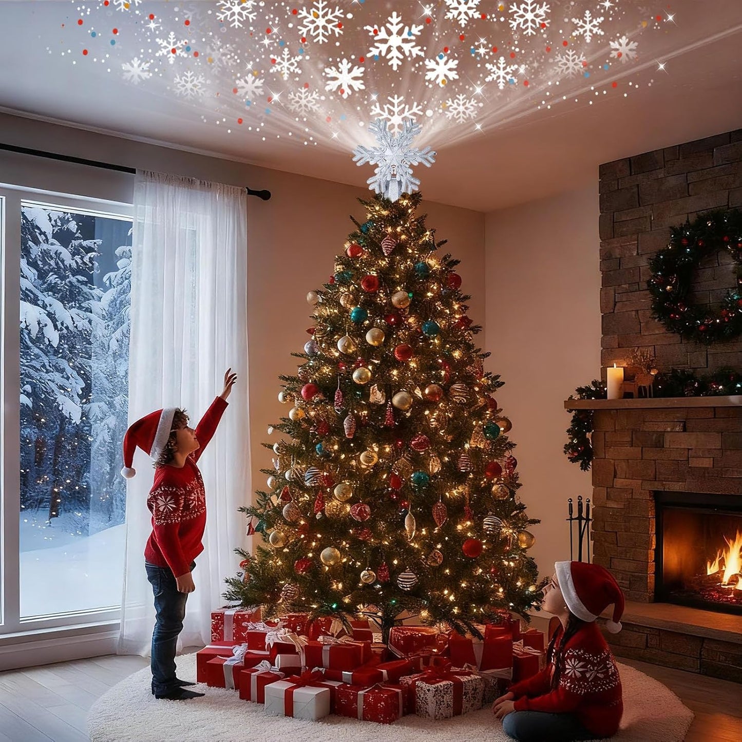 Christmas_Tree_Topper_Lighted_with_LED_Rotating_Silver_Snowflake_Projector,_3D_Hollow_Glitter_Lighted_Snow_Tree_Topper_for_Xmas_New_Year_Party_Holiday_Christmas_Decorations