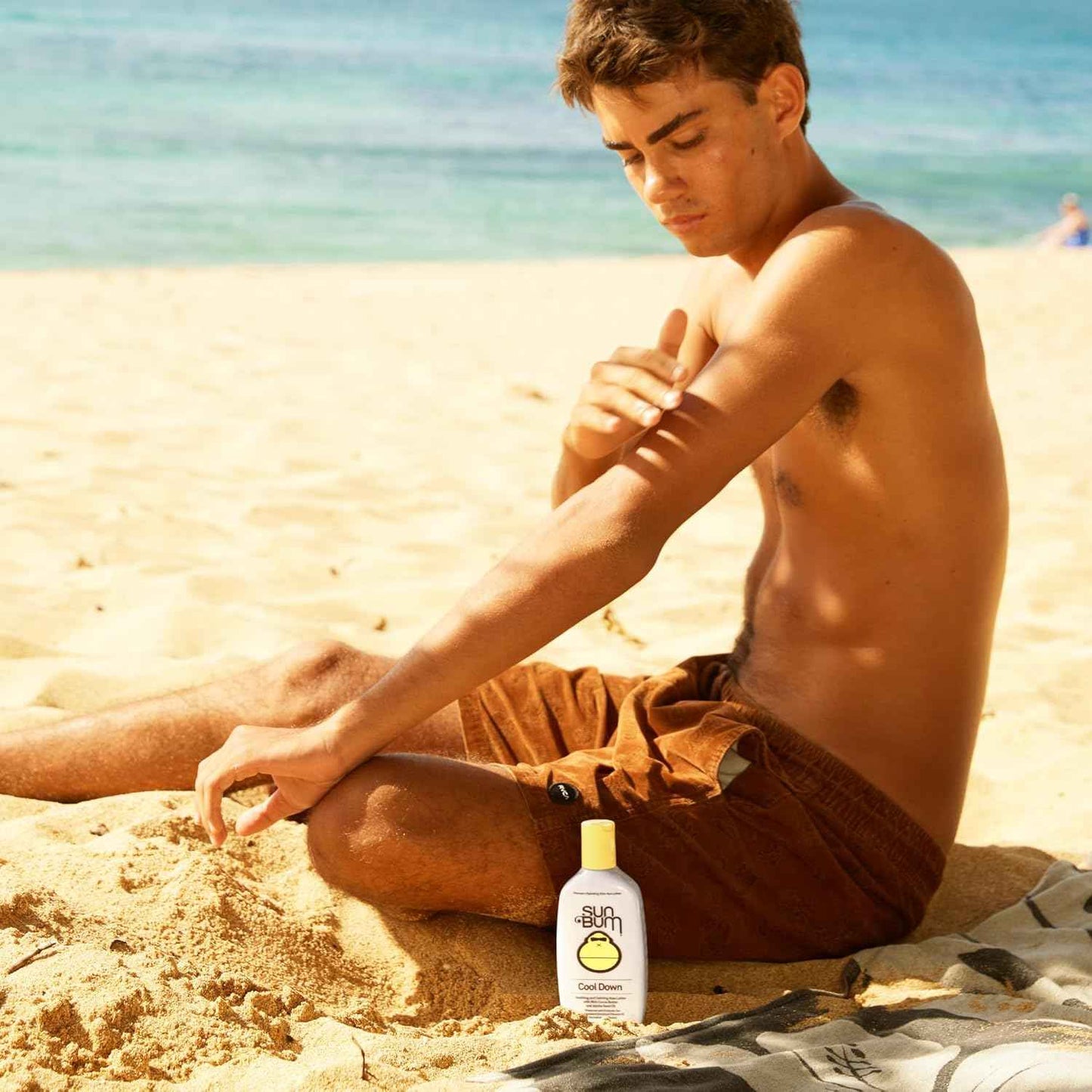 Sun Bum Cool Down Aloe Vera Lotion - Vegan After Sun Care with Cocoa Butter to Soothe and Hydrate Sunburn
