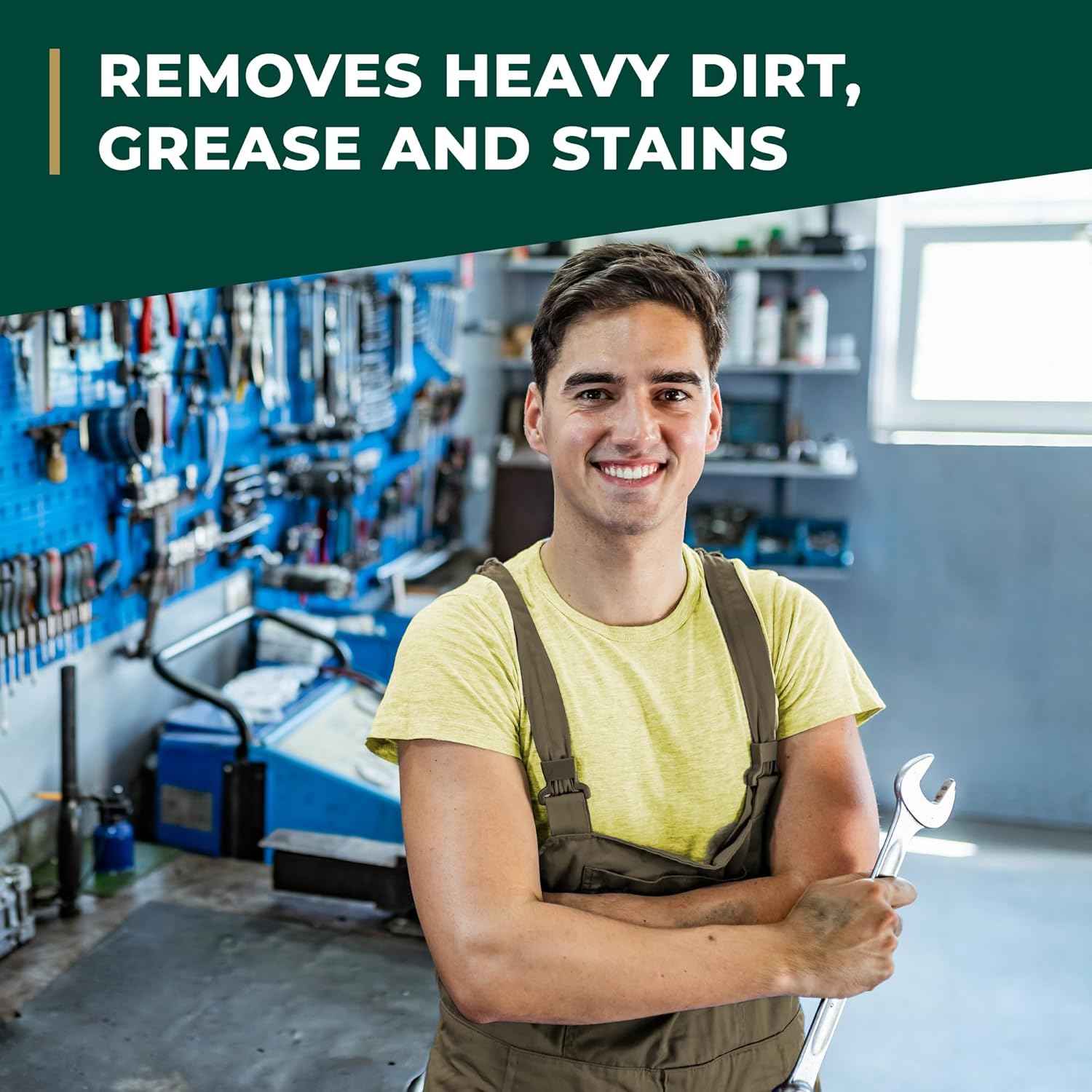 Simple Green Industrial Cleaner and Degreaser 1 Gal. MPF Micro-Particulate Fractionalization Lemon Scent