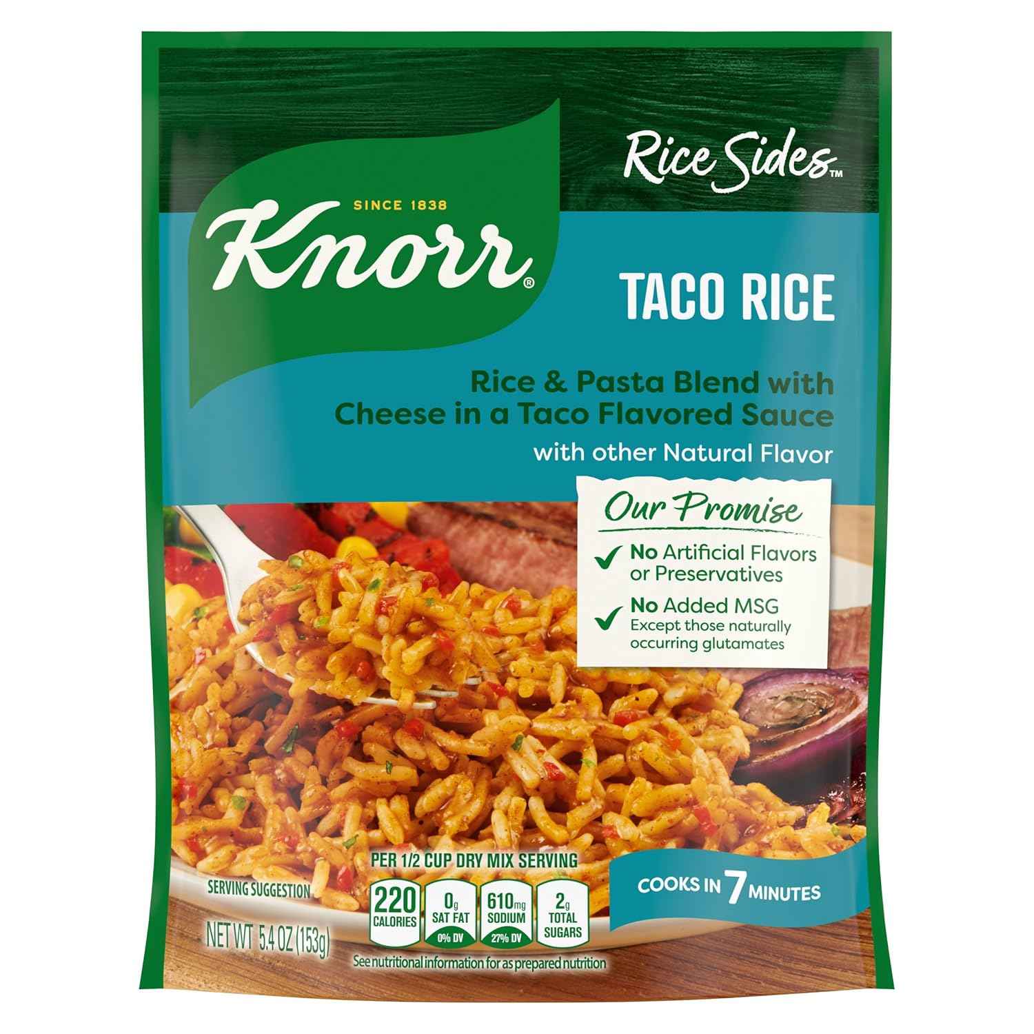 Knorr Rice Sides For a Tasty Rice Side Dish 5.4 oz